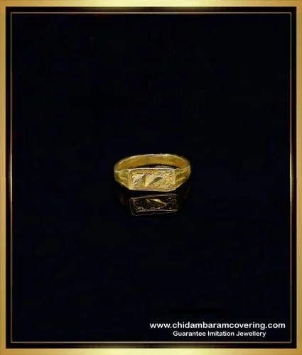22K Gold Ruby Bezel Set Classic Ring – Gold Palace