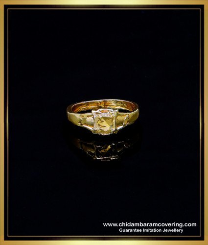 RNG336 - Impon Gold Plated Daily Use Ring Design Gold for Ladies 
