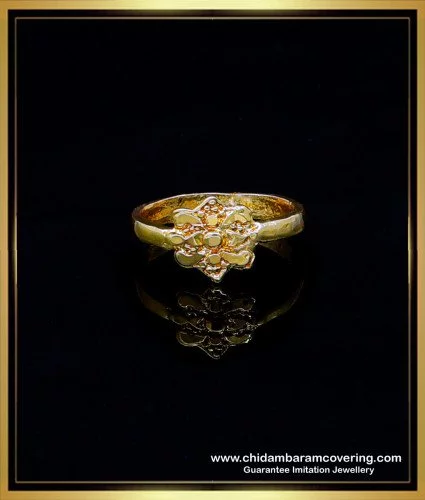 22 Karat Gold Finger Ring | Wedding ring design gold, Gold finger rings, Gold  rings online