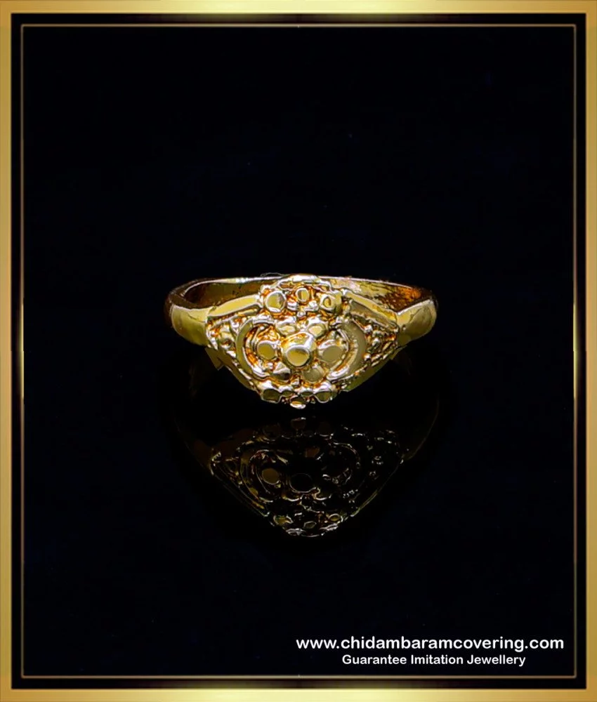 Indian Gold Ring - Etsy