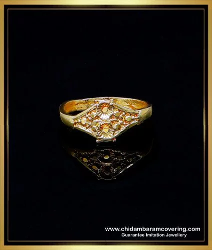 Buy Men's Yellow Gold Finger Ring Online | ORRA
