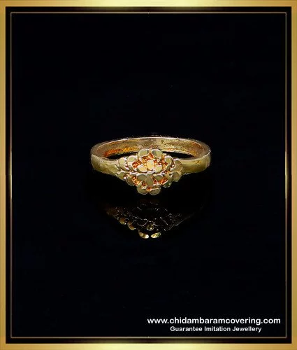 rng341 original panchaloha ring 1 gram gold plated ring design 1
