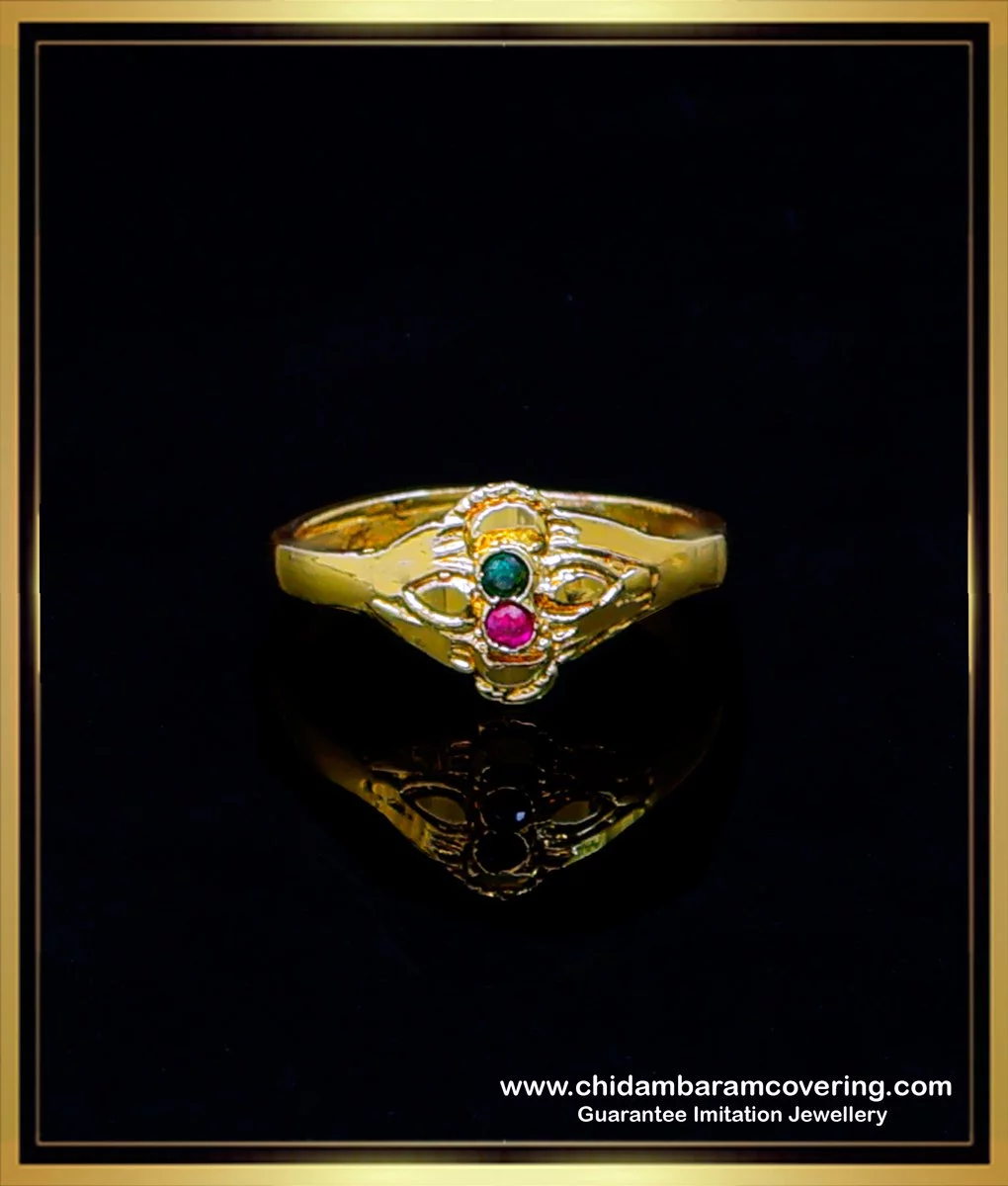 Buy Traditional Gold Design Impon Ring Design Buy Online