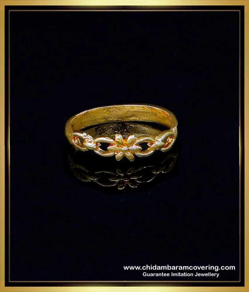 Plain Floral Design Ring 11 - SPE GOLD - Online Gold Jewellery Shopping  Store in Poonamallee