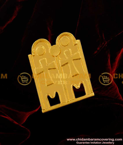 TAL14 - Christian Double Cross Thali Design | One Gram Gold South Indian Christian Mangalsutra Design Online