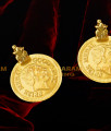 TAL65 - King Head Gold Plated Coins For Christian Mangalsutra | Kerala Christian Thali Design Buy Online