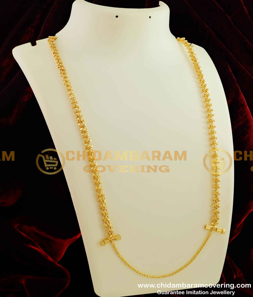 THN18 - Electroplated Dasavatharam Chain with Screw Lock - Thali Chain For Malaysia Tamilan