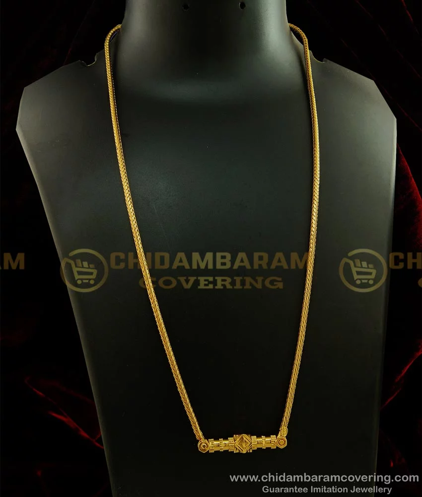 Buy New Model Gold Thali Chain Design Sri Lankan Mugappu with Side ...